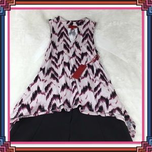 NWT JENNIFER LOPEZ MULTICOLOR TOP S